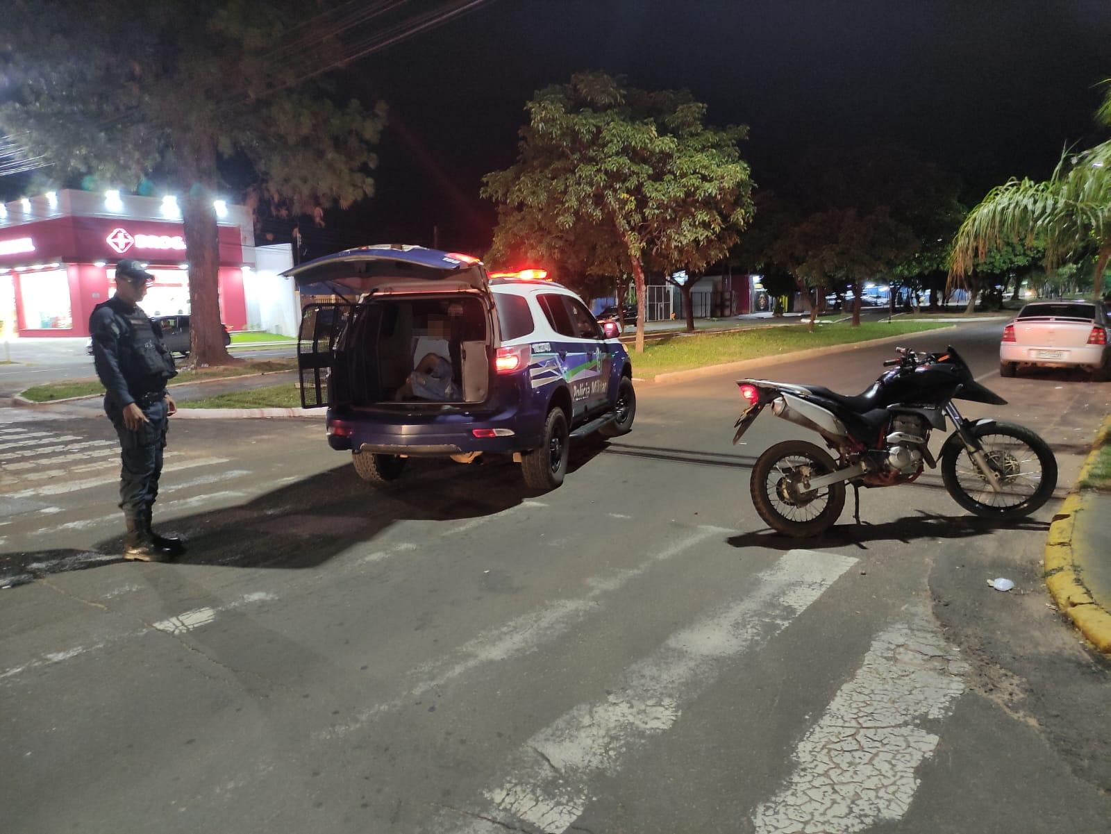 Reincidente em furto é flagrado com chave micha e moto furtada