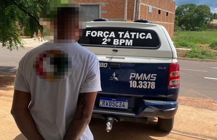 Foragido do Estado de São Paulo é preso em Três Lagoas Foragido do Estado de São Paulo é preso em Três Lagoas