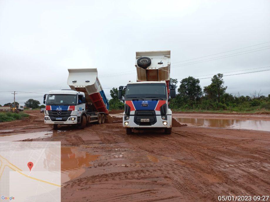 Período de Chuva: Prefeitura intensifica trabalhos de limpeza e reparo de vias públicas