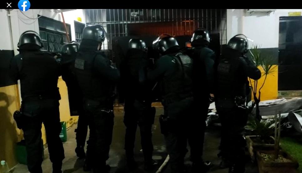 Após ações das Forças policiais de MS, incluindo Força Tática de Três Lagoas, termina rebelião em Cassilândia