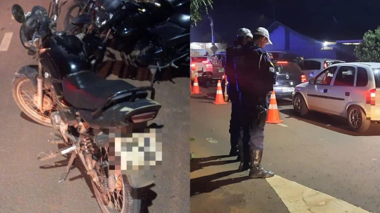 Motocicleta com R$ 54 mil em multas é apreendida durante blitz em Campo Grande Motocicleta com R$ 54 mil em multas é apreendida durante blitz em Campo Grande
