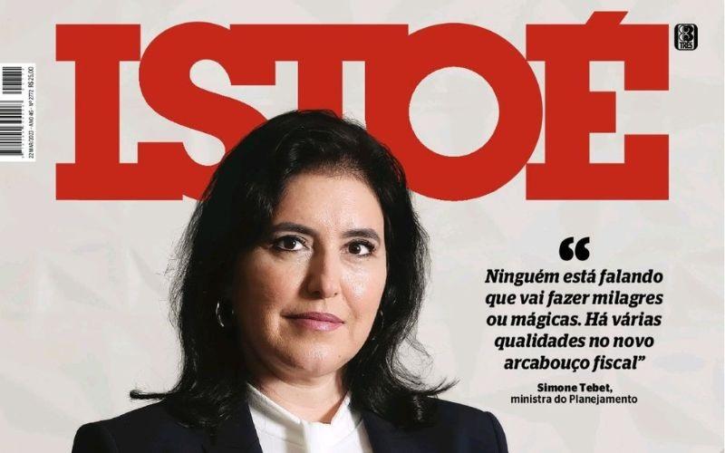 Simone Tebet na revista IstoÉ: Simone Tebet na revista IstoÉ: ''A mulher que planeja''