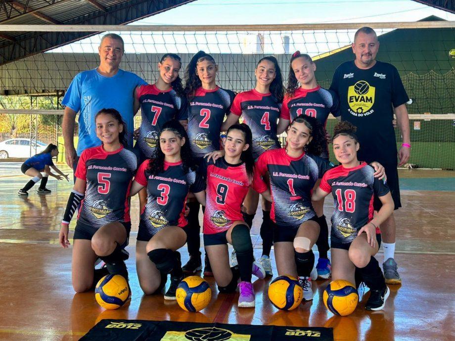 Equipe feminina de Três Lagoas é vice-campeã dos Jogos Escolares da Juventude de Voleibol