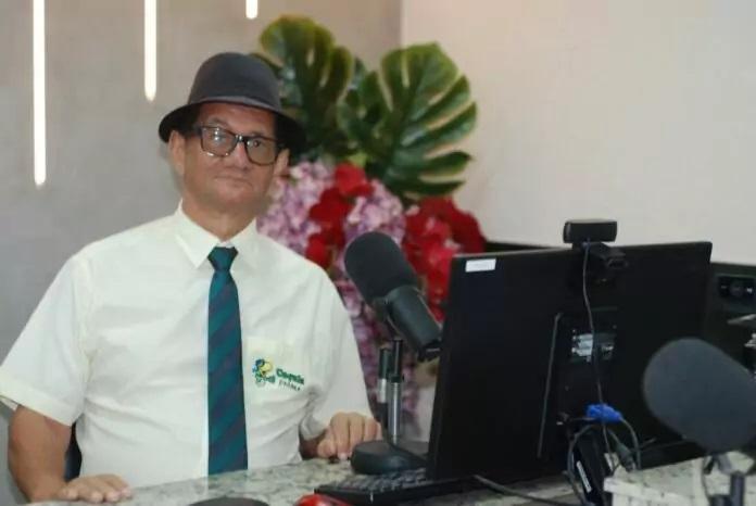 Após 9 anos Braga Jr. retorna aos estúdios da Rádio Caçula Fm