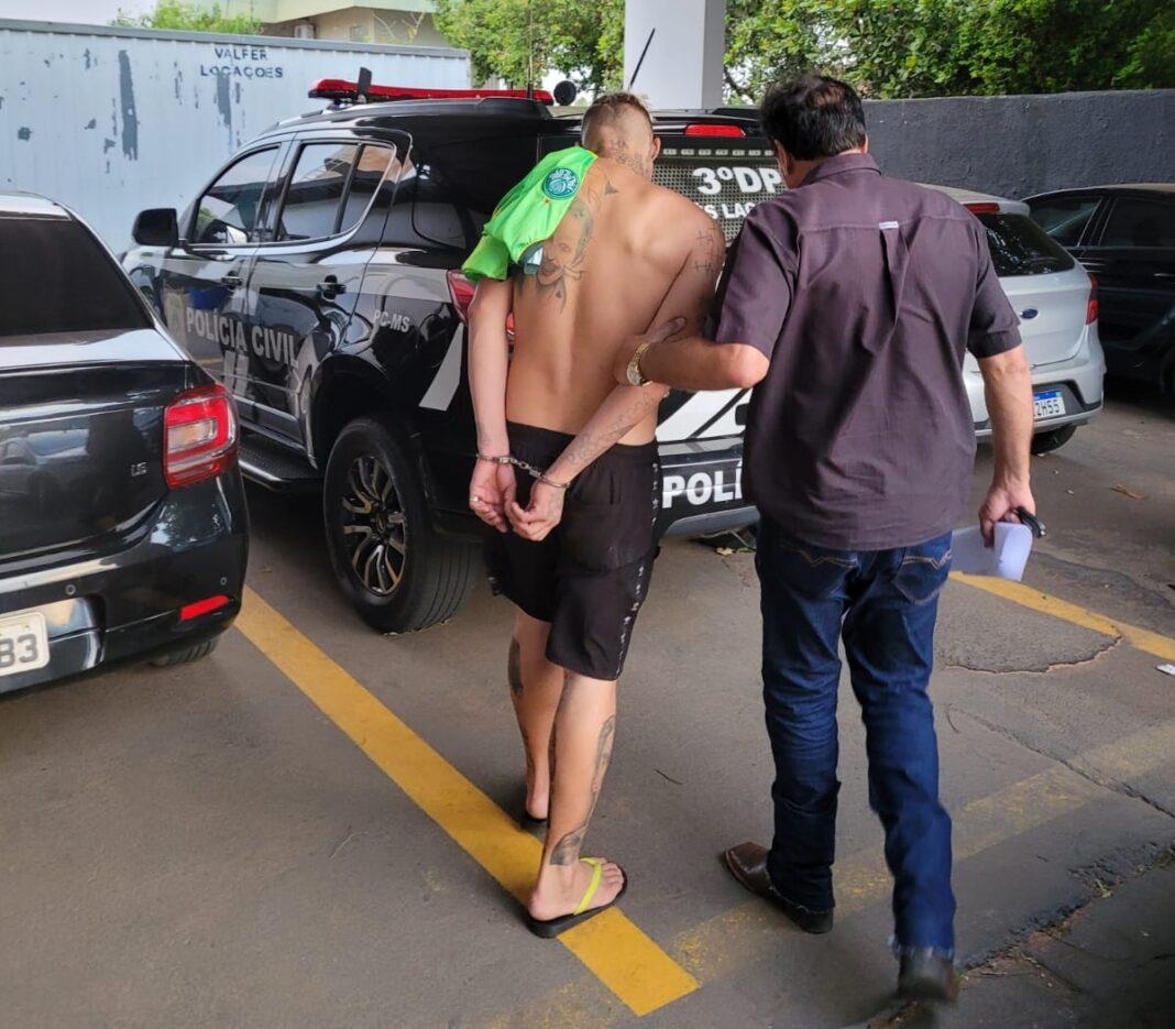 Criminoso que furtou bolsa e pertences de vítima é preso em ação rápida da 3°DP