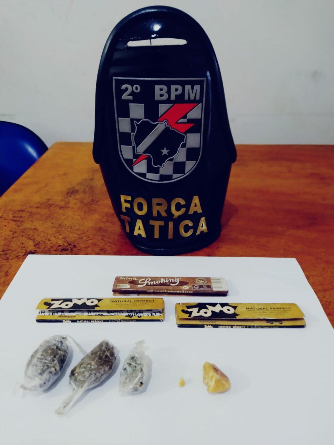 Homem é preso com maconha e crack pela Força Tática no Nossa Senhora Aparecida
