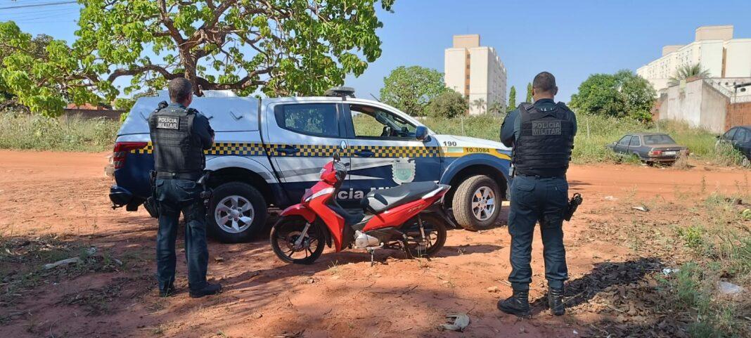 Moto furtada é recuperada em ação da Rádio Patrulha no Jardim Alvorada