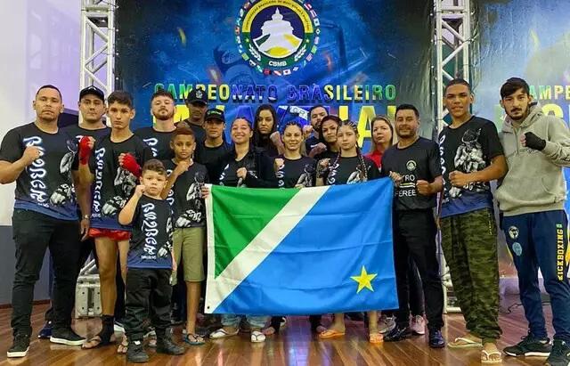 MS conquista 17 medalhas e fica em segundo lugar no Brasileiro de Muay Thai MS conquista 17 medalhas e fica em segundo lugar no Brasileiro de Muay Thai