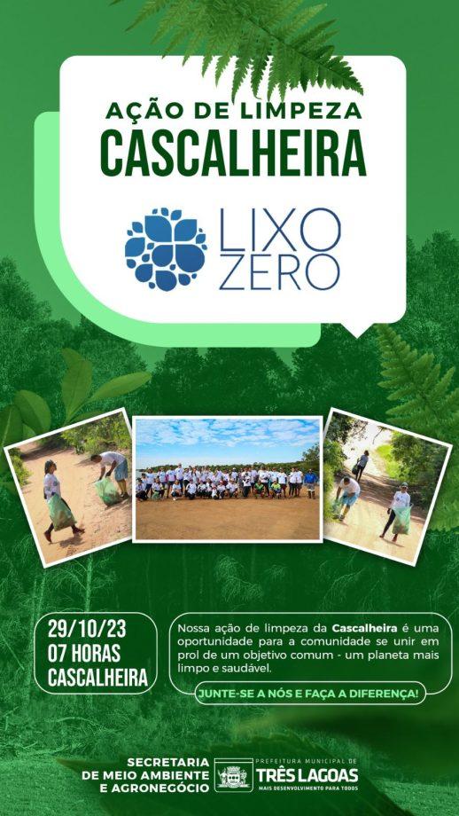 Mutirão de limpeza na Cascalheira acontece neste domingo (29) Mutirão de limpeza na Cascalheira acontece neste domingo (29)