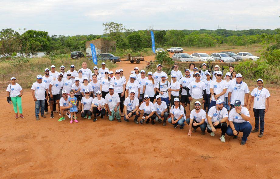 Mutirão de Limpeza retira aproximadamente 400 quilos de lixo da Cascalheira Mutirão de Limpeza retira aproximadamente 400 quilos de lixo da Cascalheira