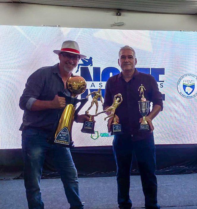 Equipe de futsal sub-20 participou da cerimônia de premiação dos melhore do ano da FFSMS Equipe de futsal sub-20 participou da cerimônia de premiação dos melhore do ano da FFSMS