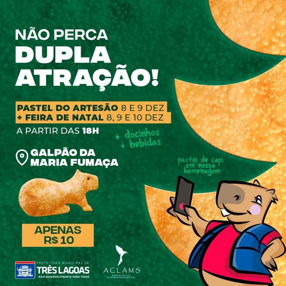 Feira de Natal da ACLAMS e Diretoria de Cultura ocorrerá de 08 a 10, na Esplanada NOB