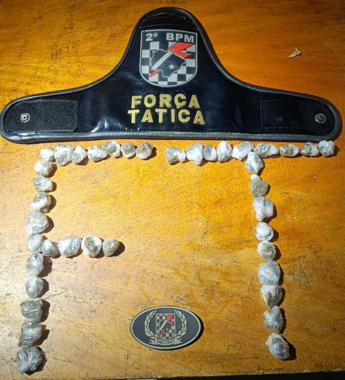 Traficante diz que está “passando por necessidade” ao ser preso com porções de maconha no Mais Parque