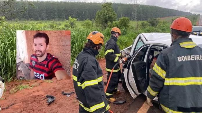 Três-lagoense é a vítima fatal de colisão frontal com caminhonete na BR 262 Três-lagoense é a vítima fatal de colisão frontal com caminhonete na BR 262