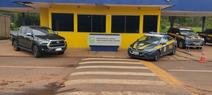 Caminhonete furtada em Minas Gerais é recuperada em Três Lagoas pela PRF