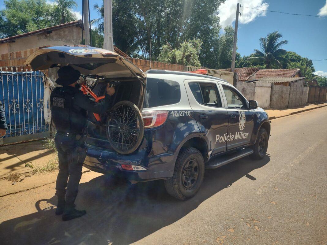 Ladrão que furtou bicicleta “drogado” é preso pela Força Tática no Guanabara
