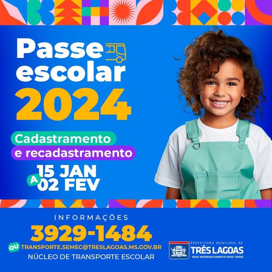 PASSE ESCOLAR – Atenção ao prazo para cadastramento e recadastramento; veja como fazer PASSE ESCOLAR – Atenção ao prazo para cadastramento e recadastramento; veja como fazer