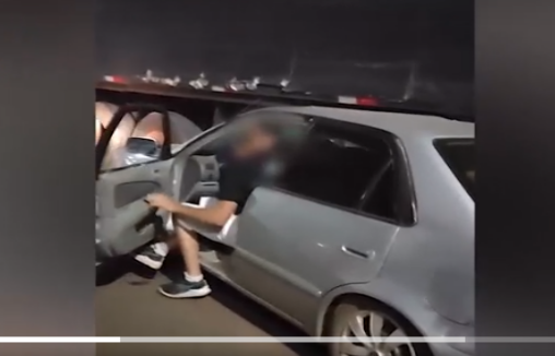 Bêbado, coordenador de trânsito de Água Clara é preso por bater em caminhão 