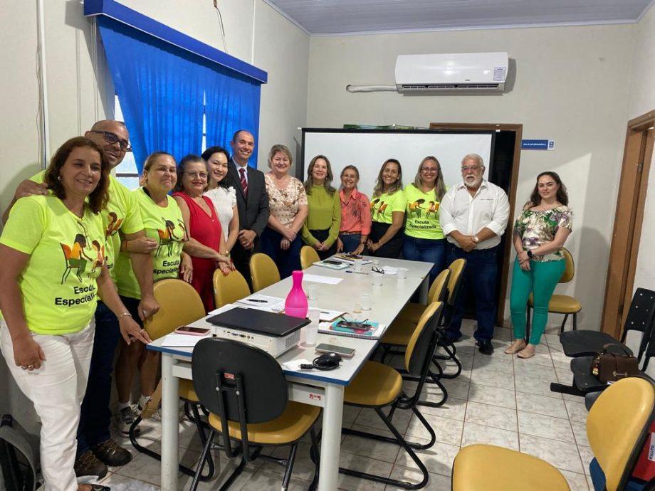 Comitê Gestor e MP se reúnem para discutir sobre implantação de Centro de Escuta Especializada