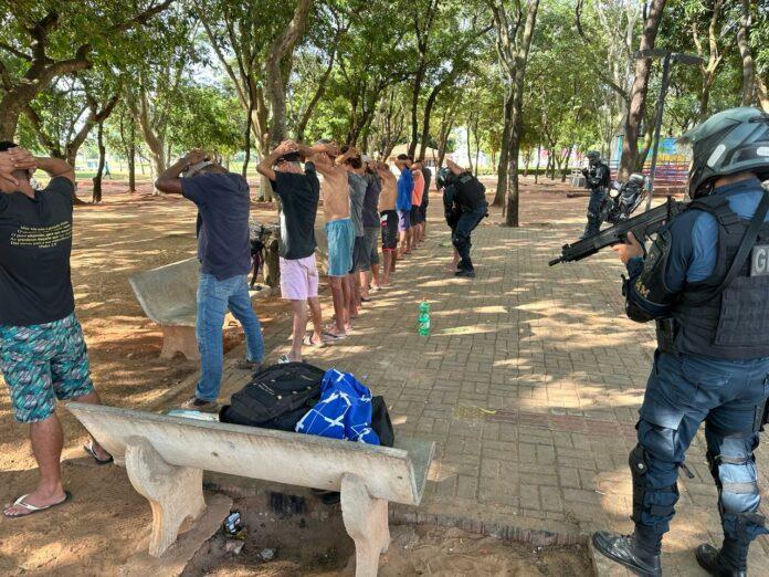 Denúncia de uso de drogas ao lado de parque infantil mobiliza GETAM na Lagoa Maior