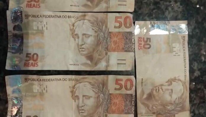 Estelionatário tenta repassar notas falsas de R$ 50 em lojas do comércio de Três Lagoas