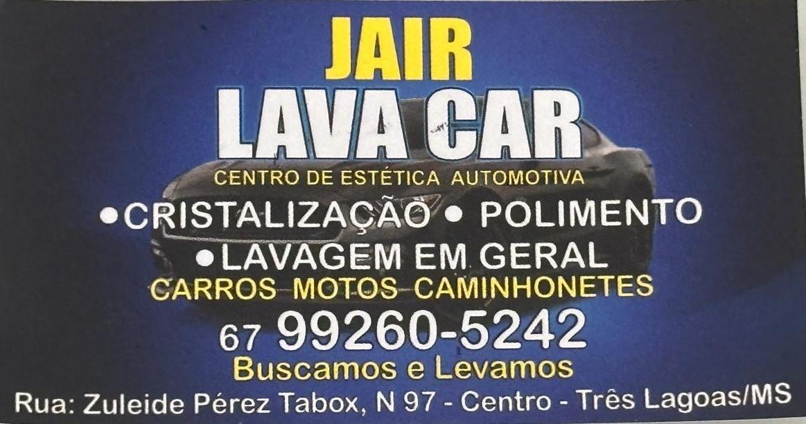 Jair Lava Car, o lugar certo para deixar seu carro 