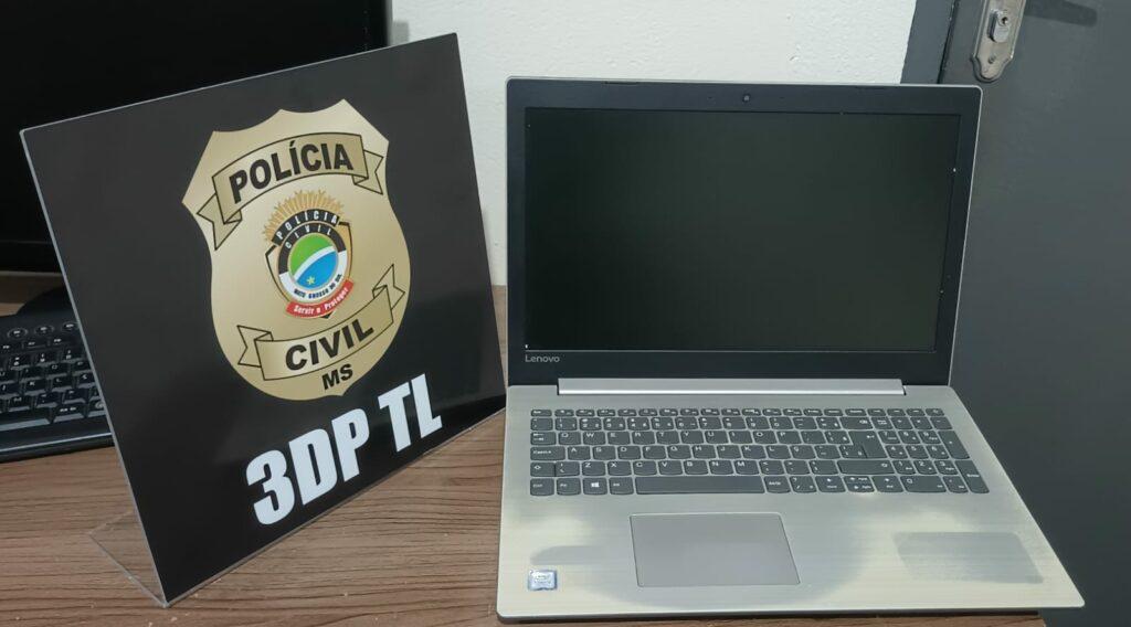 Investigadores da 3º DP recuperam notebook e esclarece roubos em Três Lagoas 