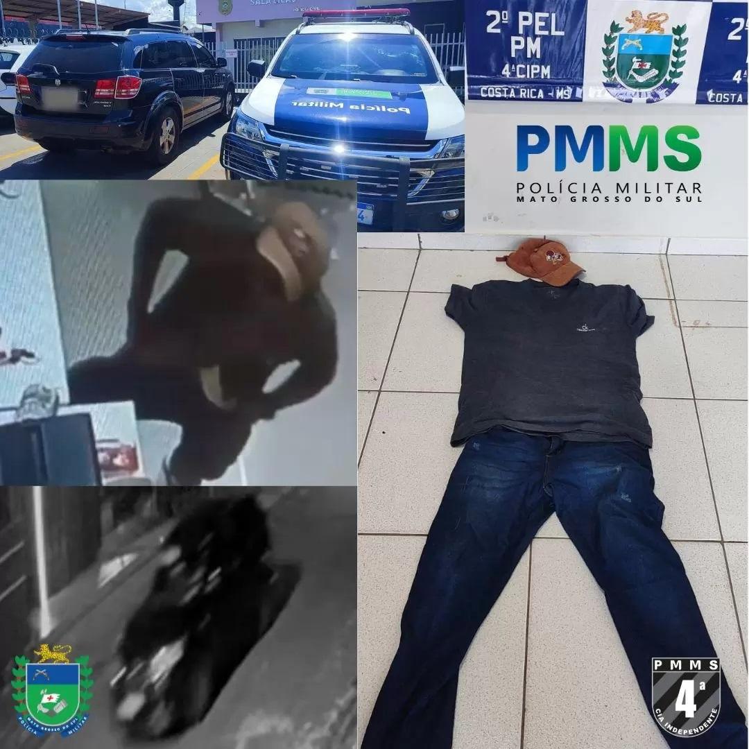 Em ação rápida, policiais prendem assaltantes de farmácia de Chapadão do Sul