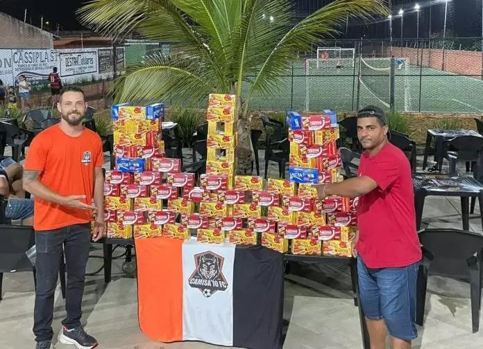 Em prol da comunidade, 4° Torneio Solidário da Páscoa arrecada 300 caixas de chocolate Em prol da comunidade, 4° Torneio Solidário da Páscoa arrecada 300 caixas de chocolate