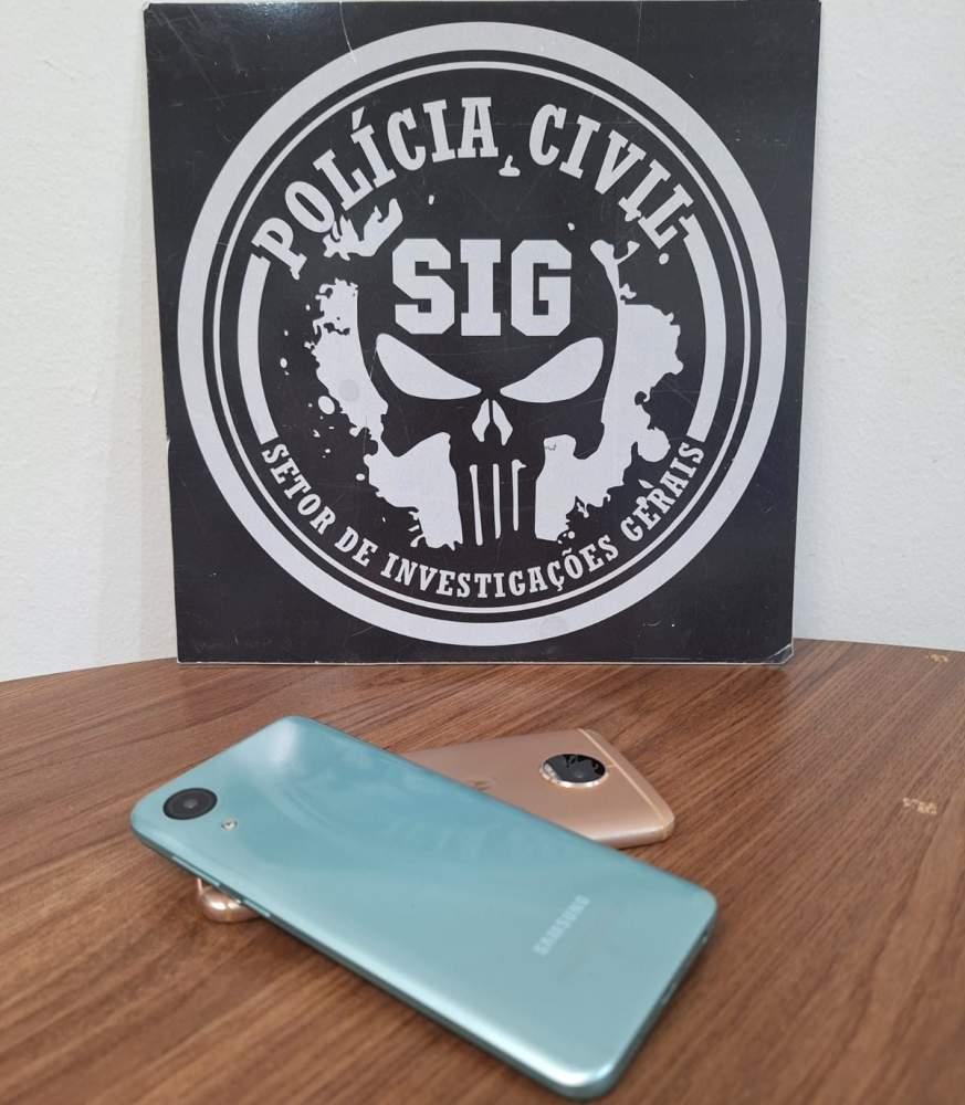 Polícia Civil recupera celulares furtados por 