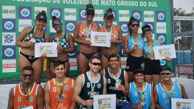 Veja como foi a competição da 1ª etapa do Circuito Estadual de Vôlei que teve a participação de três-lagoenses 