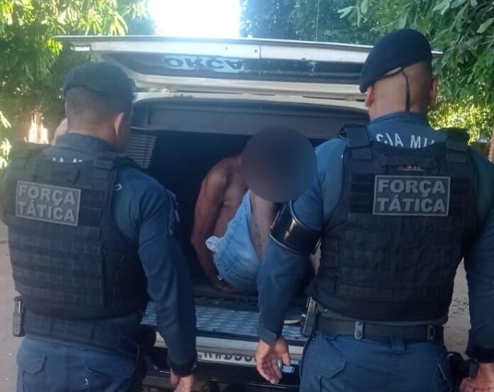 Criminoso com histórico de roubos é detido em cumprimento de mandado pela Força Tática