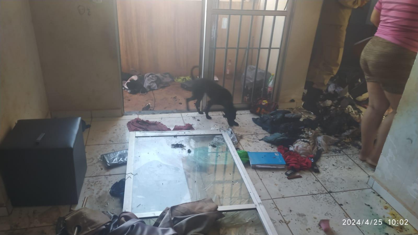 Ex-namorado que botou fogo em apartamento “por ciúmes” é preso no Novo Oeste