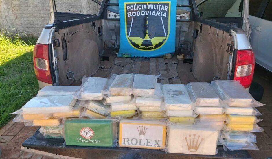 Polícia Rodoviária Estadual de Três Lagoas apreende drogas avaliadas em R$ 2,6 milhões 