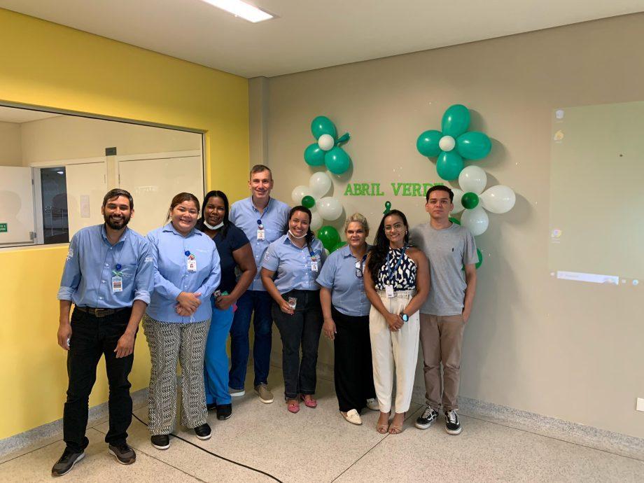 SEMEA participa de ação em alusão ao “Abril Verde” no Hospital Regional
