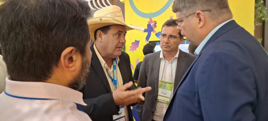 Prefeito Guerreiro e Presidente da Câmara, Cassiano Maia, participam da 25ª Marcha a Brasília