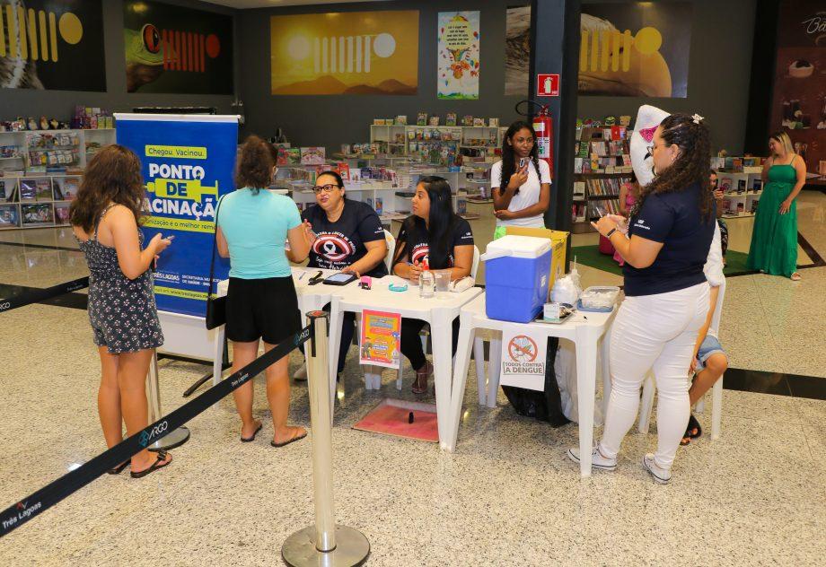 SMS promove campanha de vacinação contra Influenza/Gripe no Shopping Três Lagoas, neste sábado SMS promove campanha de vacinação contra Influenza/Gripe no Shopping Três Lagoas, neste sábado