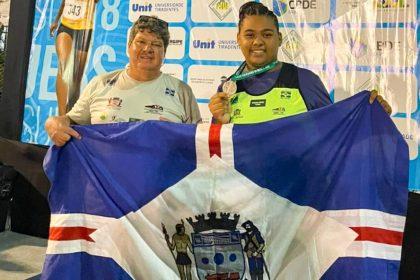 Vitória Barreto é vice-campeã brasileira no arremesso de peso nos Jogos Escolares Brasileiros Sub-18 Vitória Barreto é vice-campeã brasileira no arremesso de peso nos Jogos Escolares Brasileiros Sub-18