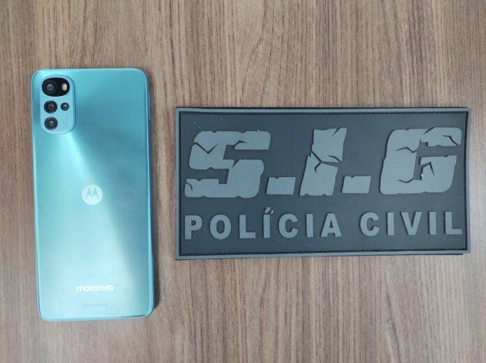 Celular furtado de adolescente é recuperado e compradora de aparelho é identificada