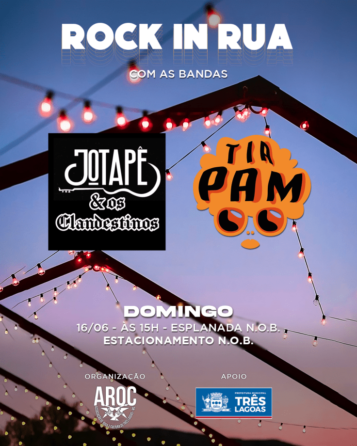 “Rock In Rua” Ganha novo local, mas continua com sua essência