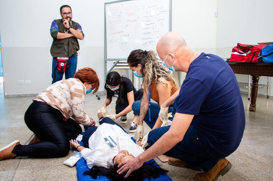 SMAS promoveu curso de noções de primeiros socorros para os seus colaboradores