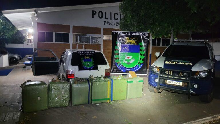 Mercadorias de descaminho são apreendidas pelo 2° Pelotão na MS 395