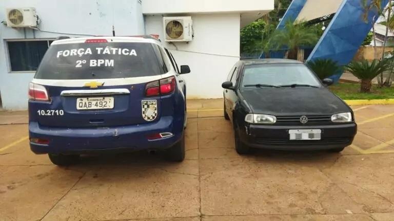 Veículo furtado em Setembro é recuperado pela Força Tática de Três Lagoas 