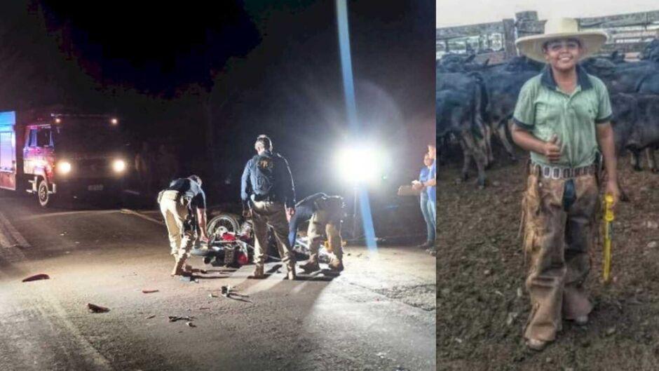 Adolescente morto pilotando moto trabalhava como mecânico em Vicentina