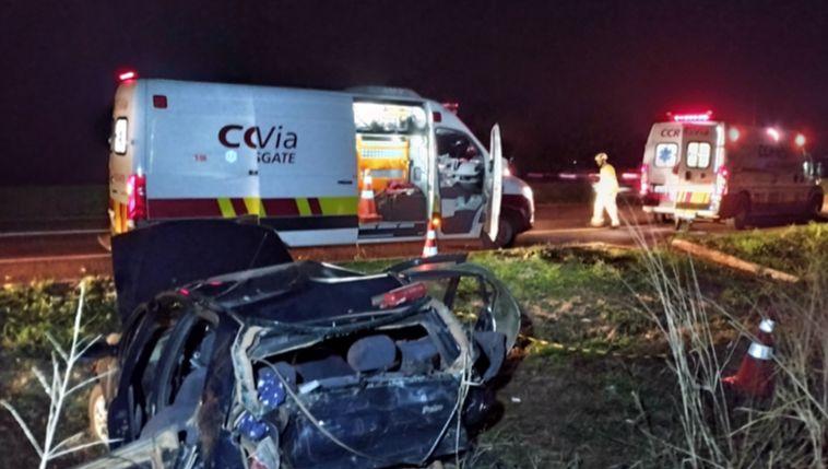 Carro é atingido na BR-163 e deixa quatro feridos; duas vítimas são crianças 