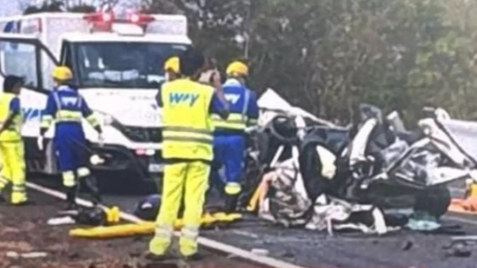Idosa morre ao ser lançada de carro em acidente com 4 veículos na BR-158 em Aparecida do Taboado Idosa morre ao ser lançada de carro em acidente com 4 veículos na BR-158 em Aparecida do Taboado