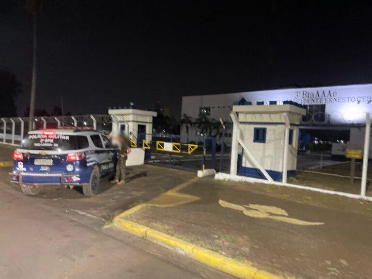 Motociclista foge do local após cair de veículo no Centro de Três Lagoas