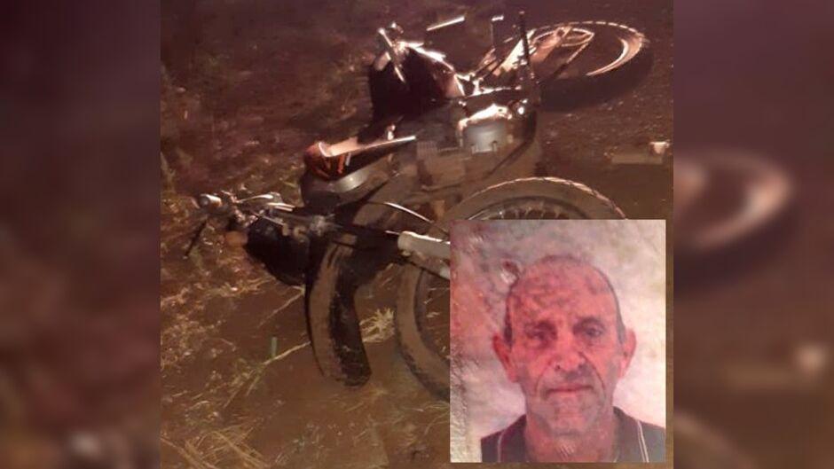 Motociclista para na BR-060 para urinar e morre atropelado em Paraíso das Águas