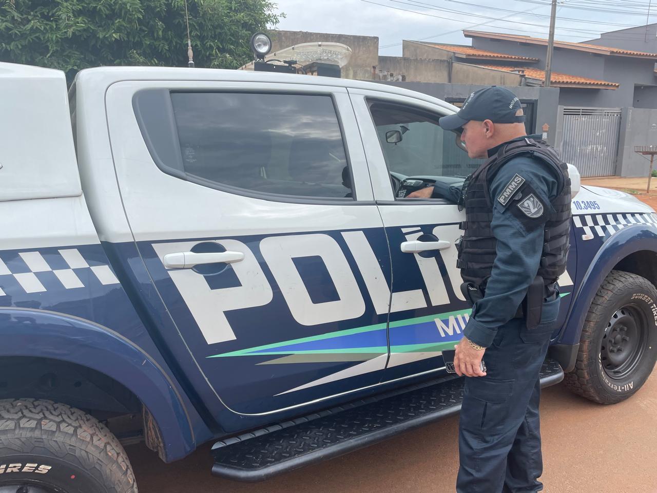 Mulher é ameaçada e na chegada da polícia, não quis representar criminalmente contra o ex-marido 