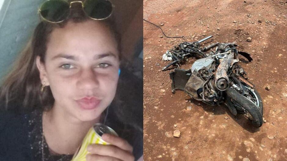 Pai vê carreta arrastar e matar filha em moto em Paraíso das Águas Pai vê carreta arrastar e matar filha em moto em Paraíso das Águas